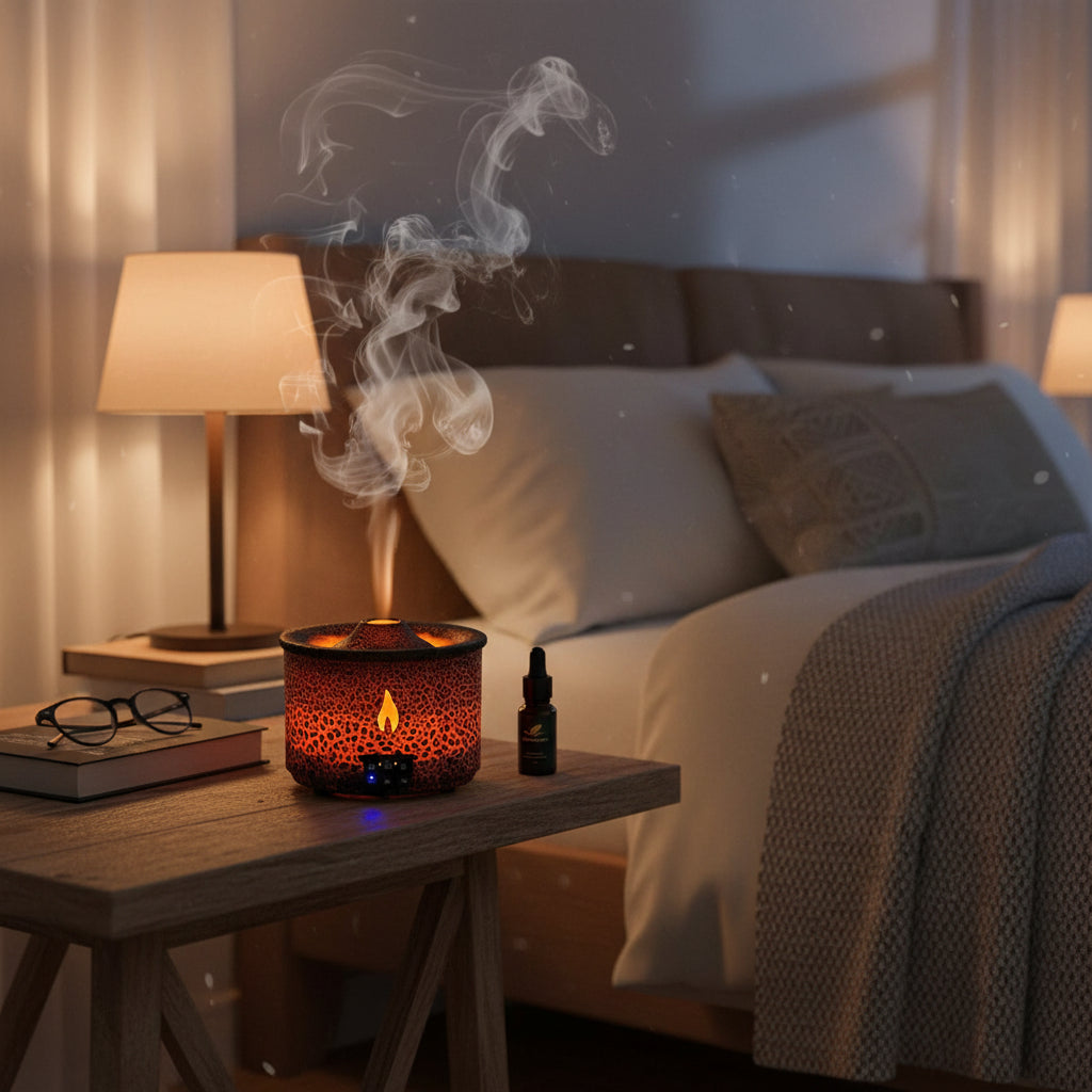 Aromaterapi Diffusor med Eleganta Rökringar™