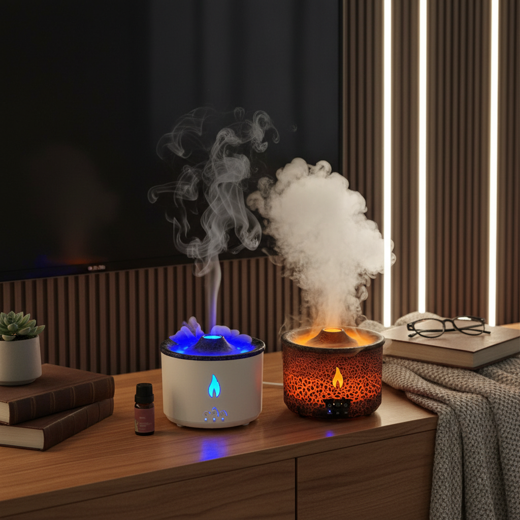 Aromaterapi Diffusor med Eleganta Rökringar™