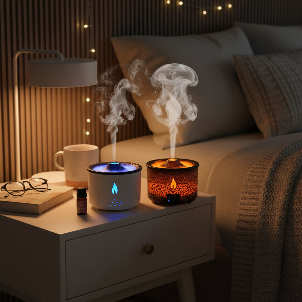 Aromaterapi Diffusor med Eleganta Rökringar™